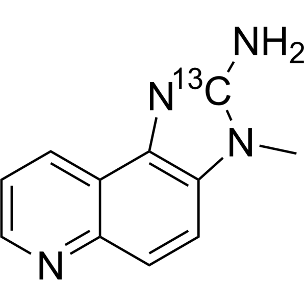 2-Amino-3-methyl-3H-imidazo[4,5-f]quinoline-2-13C 210049-11-9